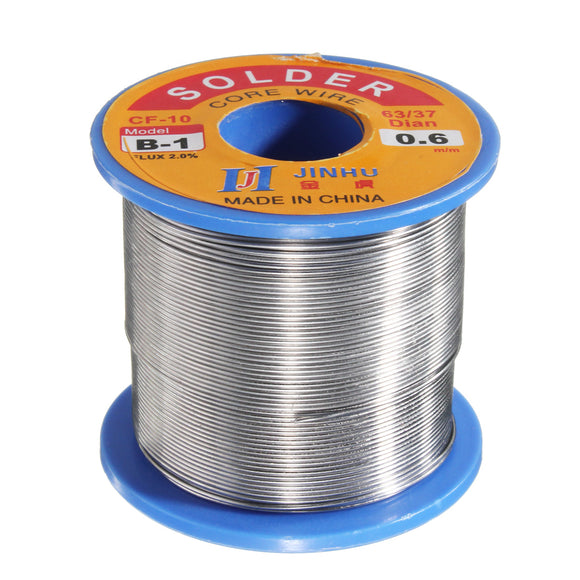 300g 0.6mm Reel Roll Welding Wire Welding Solder Wire 63/37 Tin Lead 1.2% Flux