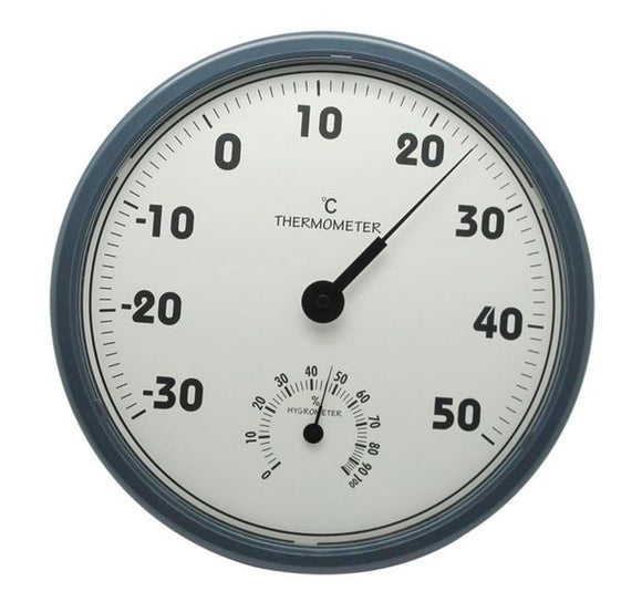 TH306 305mm 2 in 1 Large Screen Indoor Analog Thermometer and Hygrometer Instrument