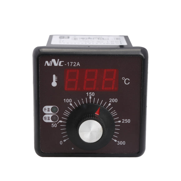 NNC-172A 220V High Power Oven Temperature Controller Temperature Thermostat Range 0~300 with Therucouple E