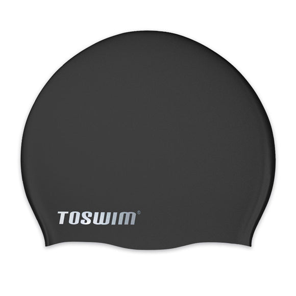 Xiaomi TOSWIM Plus Size Silicone Swimming Cap Waterproof Sports Swim Pool Hat Men Women