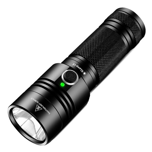 GX L8 T6 USB Flashlight Waterproof LED 4 Modes Outdoor Camping Hunting Portable Work Light