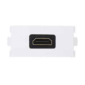 HD Female to Female Connector with 90 Degree Angle Side HD Wall plate