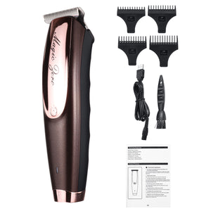 T-Shape Multifunction Haircut Kit IPX7 Waterproof Hair Trimmer Oil Head Electric Hair Clipper