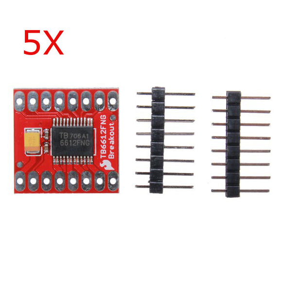 5Pcs Dual Motor Driver Module 1A TB6612FNG For Arduino Microcontroller