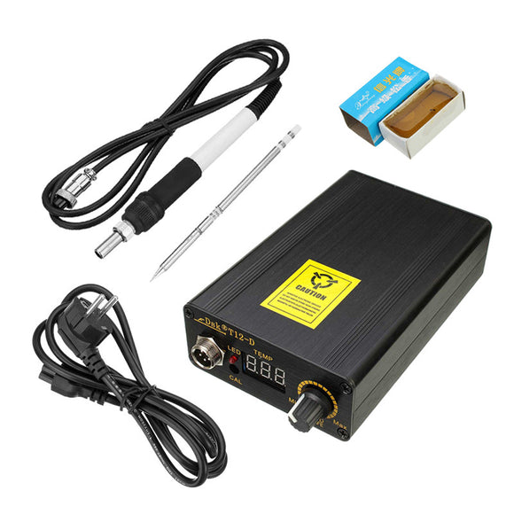 DSK T12-D Digital Soldering Station Kit Soldering Iron Station Temperature Controller