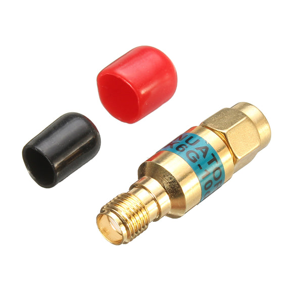 Excellway CA02 2W SMA-JK Male to Female RF Coaxial Attenuator 50ohm 10dB Connectors