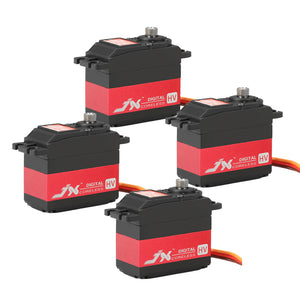 4PCS JX PDI-HV5932MG-360 Coreless 30KG Metal Gear Large Torque Digital Servo For RC Robot