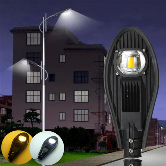 30W LED Warm White/White Road Street Flood Light Outdoor Walkway Garden Yard Lamp DC12V/AC85-265V