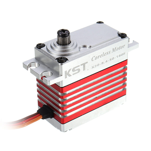 KST X20-8.4-50 45KG 180 Metal Gear Coreless Digital Servo For RC Helicopter Airplane Robot