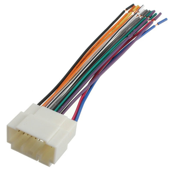 Stereo Radio CD Player Wiring Harness Wire For Honda