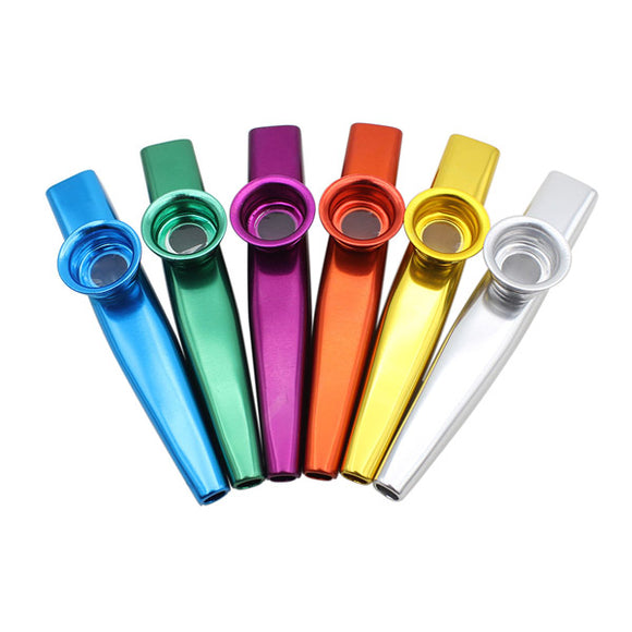 Orff Alloy Metal Kazoo Flute Diaphragm Mouth Flute Harmonica