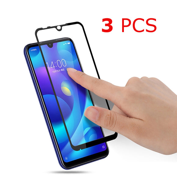 3PCS Bakeey Anti-Explosion Full Cover Full Glue Tempered Glass Screen Protector for Xiaomi Redmi 7/ Redmi Y3