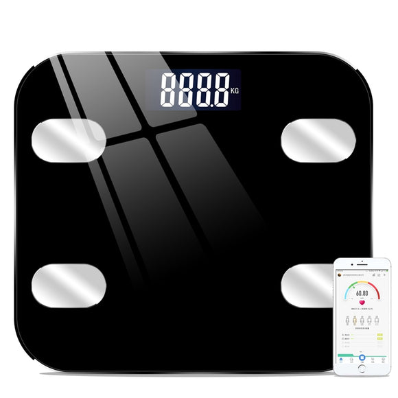 KCASA Intelligent Body Fat Scale App Smart Monitor Measure Human Body Composition Smart Bathroom Scale