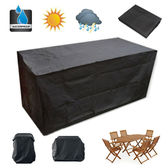 90/100/124inch Outdoor Garden Patio Waterproof Furniture Cover Sofa Protection