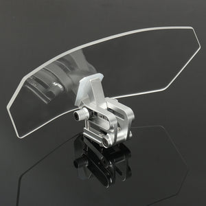 Motorcycle Universal Clear Wind Shield Windscreedn Screen Protector Sport Bike