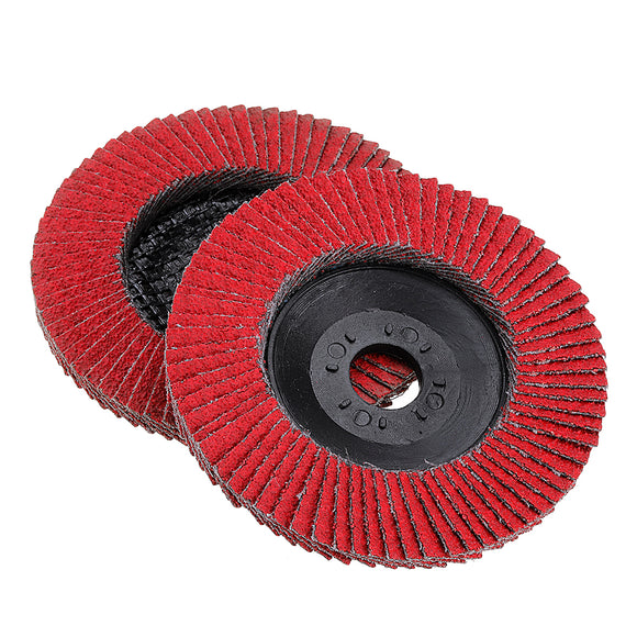 4 Inch Red Corundum Net or Plastic Cover Polishing Wheel Grinding Disc