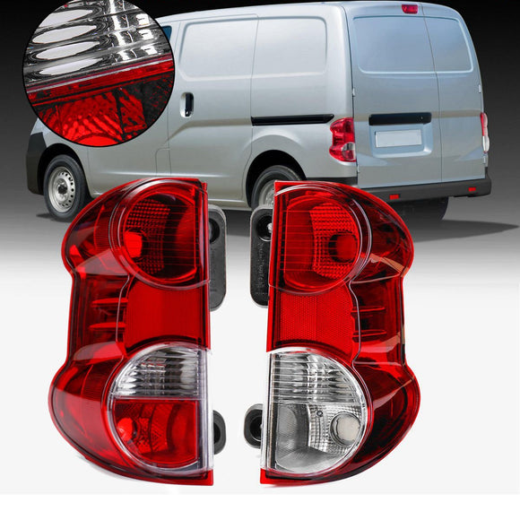 Left/Right Red Car Rear Tail Light Shell Brake Lamp Cover for NISSAN NV200 2009-2013