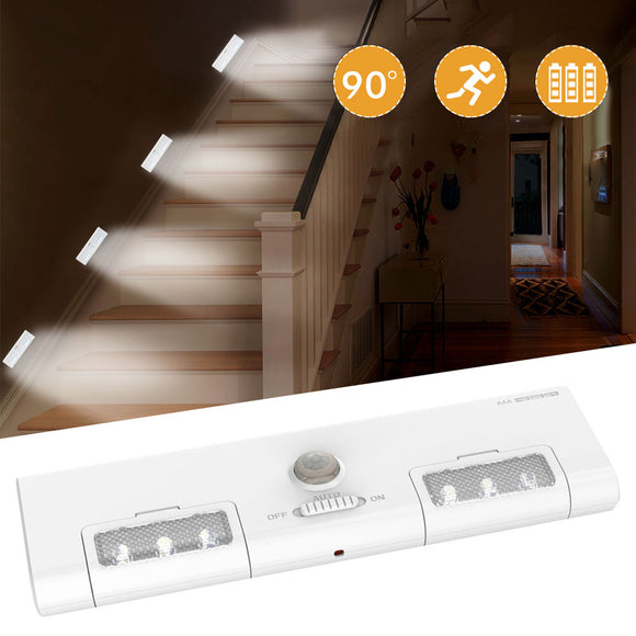 [Battery Operated] KCASA KC-LT1 LED Wireless PIR Motion Sensor Cabinet Cupboard Closet Light Lamp