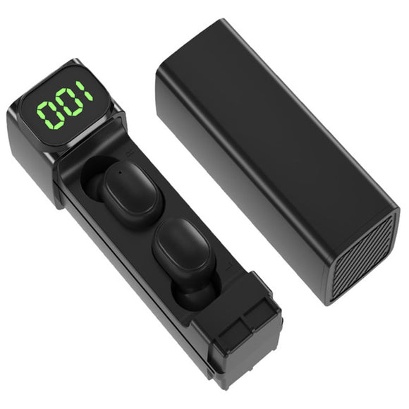 Bakeey BQC-01 Mini TWS Earbuds bluetooth 5.1 Wireless Headphone Auto Pairing Stereo Music Headset Noise Reduction Touch Control IPX7 Waterproof
