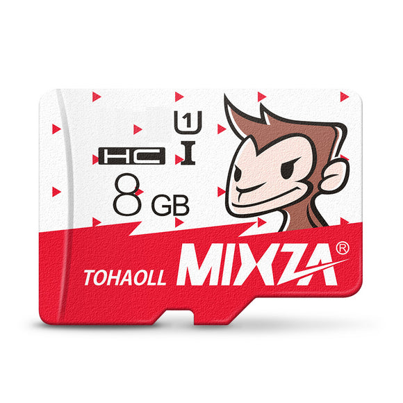 Mixza Year of Monkey Limited Edition 8GB U1 TF Micro Memory Card for Digital Camera MP3 TV Box Smartphone