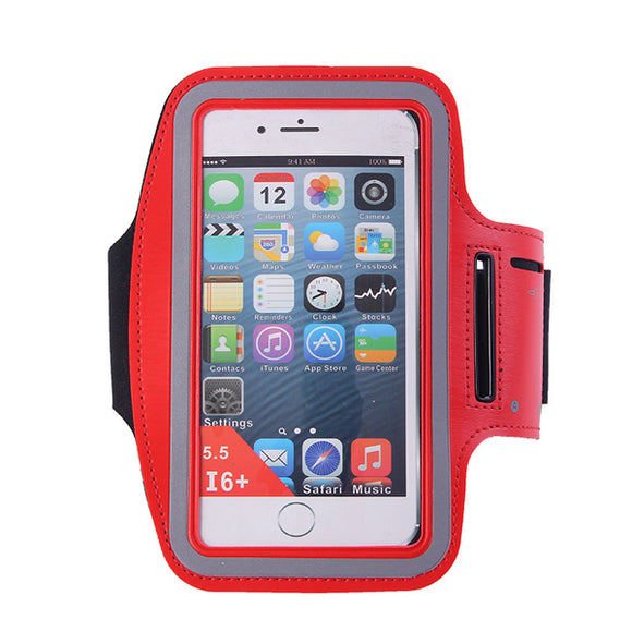 6inches Cell Phone Universal Waterproof Sports Running Armband Cell Phone Holder