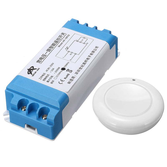 AC85-250V Wireless Remote Control Switch Learning Code Switch Module Household Door Switch