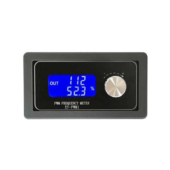 Signal Generator PWM Pulse Frequency Duty Cycle Adjustable Module LCD Display 1Hz-150Khz 3.3V-30V PWM Board Module Hand Knob