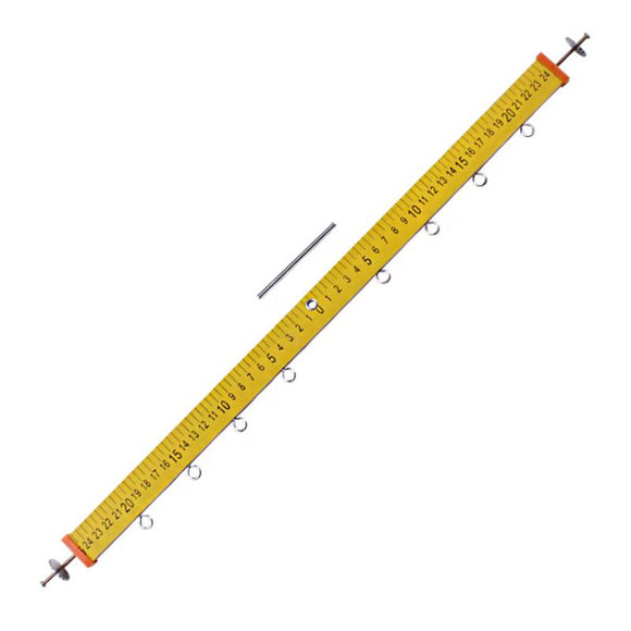 KEPU J21030 50cm Wooden Lever Ruler Straight Ruler Physical Mechanics Experimental Equipment Balance Measuring Tools School Teaching Instrument