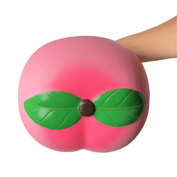 25cm Huge Peach Squishy Jumbo 10 Soft Slow Rising Giant Fruit Toy Collection Gift