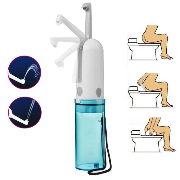 Electric Portable Waterproof Bidet Travel Sanitary Shattaf Hip Washing Devices