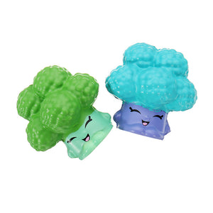 2Pcs Broccoli Squishy 6.5*3.5cm Slow Rising Soft Collection Gift Decor Toy