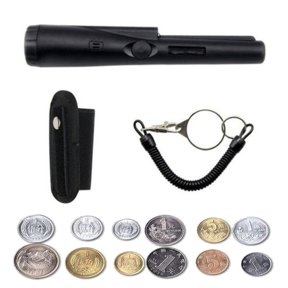 Black Metal Detector 360 Degree Handheld Detector Security Detector Automatic Pro Pointer Pinpointer