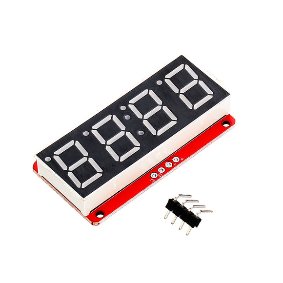 10pcs 4 Digit 7-Segment 0.56' LED Display Tube Decimal 7 Segments HT16K33 I2C Clock Double Dots Module