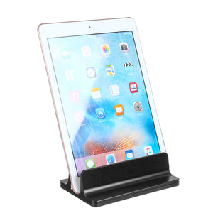 Space-saving Desktop Aluminum Alloy Vertical Laptop Holder Tablet Stand Holder For Laptop Notebook Tablet Smart Phone Macbook Samsung