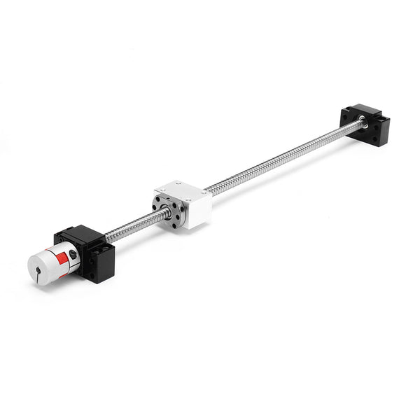 Machifit SFU1204 500mm Ball Screw+1204 Ball Nut+Nut Housing+BK/BF10 End Supports+6.35x10mm Coupler