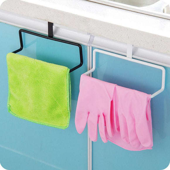 Cupboard Door Hanging Towel Rack Holder(1Pcs/Set)