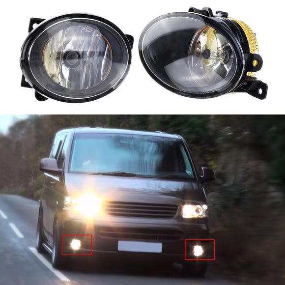 Left/ Right Car Front Fog Lights Spot Lamp for VW T5 T5.1 Transporter 2010 On