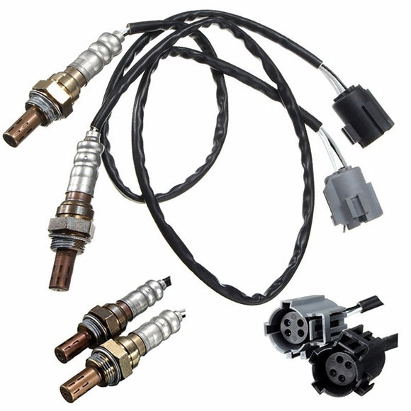 1 Set Black 4.0L O2 Front Rear Oxygen Sensor For Jeep Dodge Cherokee 96-99