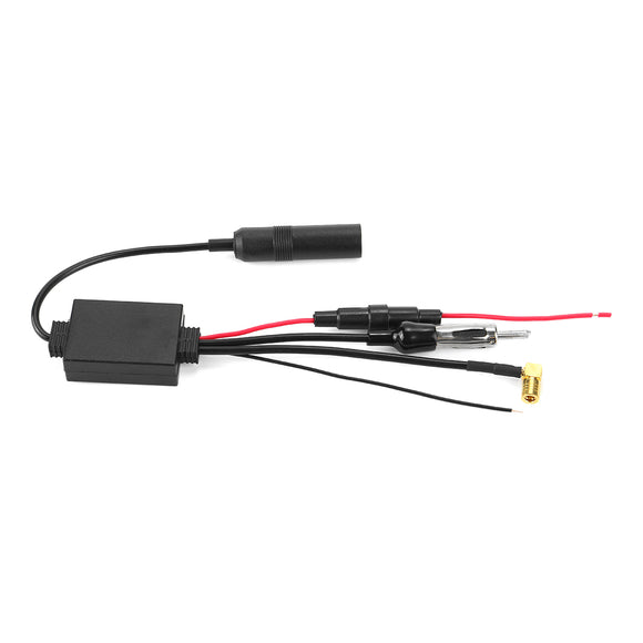 Antennen Splitter Adapter Black For Car Universal DAB KFZ