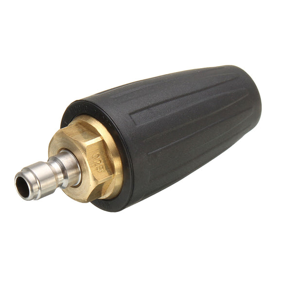 3000PSI 1/4 Inch Quick Connect 2.5/3/3.5/4 GPM Pressure Washer Rotating Turbo Nozzle