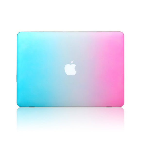 Fashion Rainbow Colorful Protective Shell Laptop Case Cover For Apple MacBook Retina 15.4 Inch