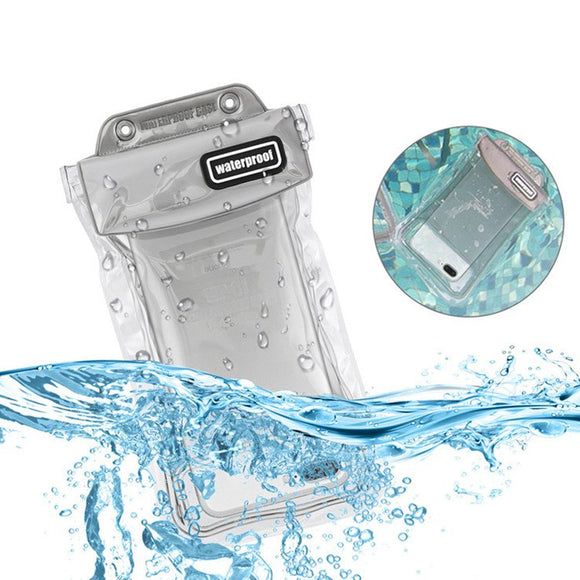 Universal IPX8 Waterproof Double Sealing Airbag Floating Touch Sensitive Phone Bag for iPhone Xiaomi