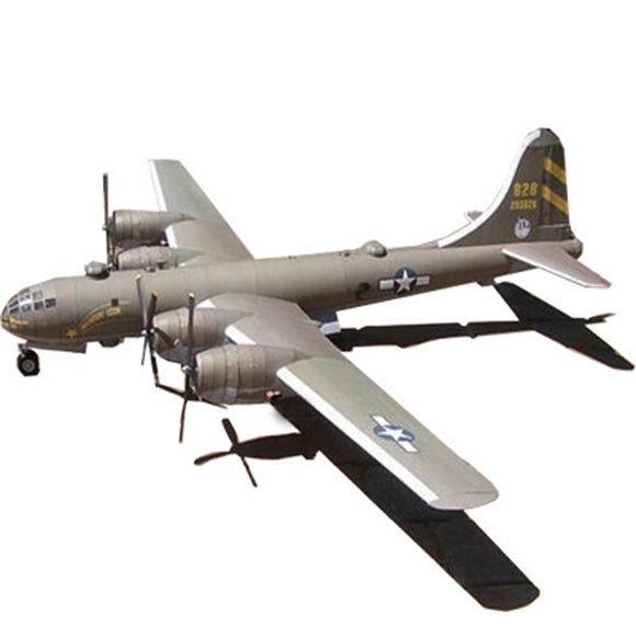 1:47 Boeing B-29 SuperFortress Bomber Bombardment Aircraft Paper Puzzle Plane Toy Model Kit