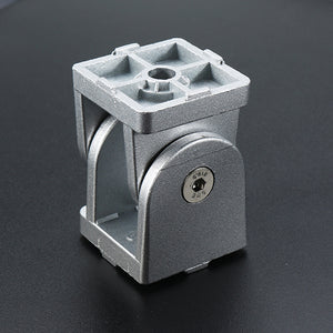 Machifit Zinc Alloy Hinge Adjustment Angle Connector for 3030 Aluminum Profile