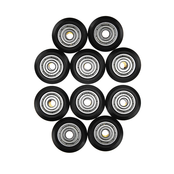 10Pcs/Pack  TEVO POM Material Big Pulley Wheel with Bearings for V-slot 3D Printer Part