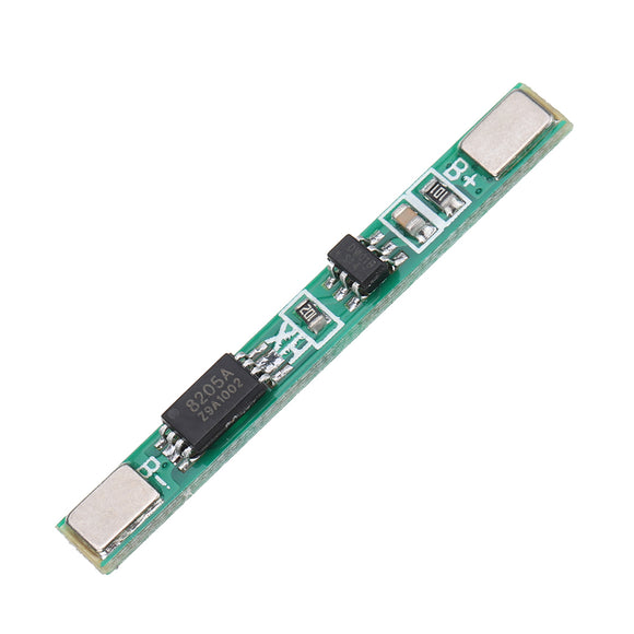 10pcs 1S 3.7V 2A li-ion BMS PCM 18650 Battery Protection Board PCB for 18650 Lithium ion li Battery