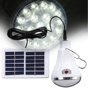 Portable Solar Power Remote Control LED Emergency Light Tent Lamp Outdoor Camping Lantern