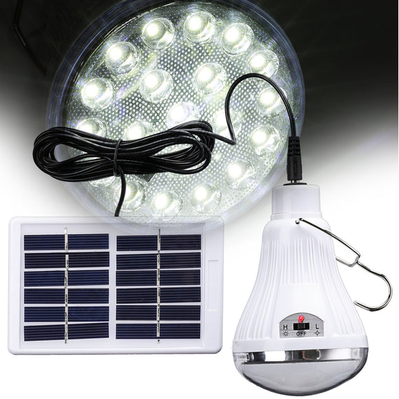 Portable Solar Power Remote Control LED Emergency Light Tent Lamp Outdoor Camping Lantern