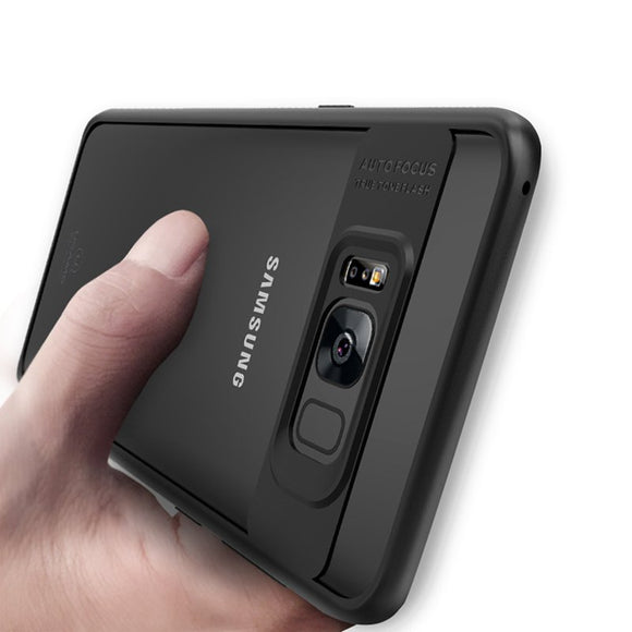 Ucase Clear Transparent TPU+PC Case For Samsung Galaxy S8 Plus