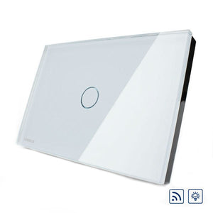 Livolo White Crystal Glass Dimmer&Remote Switch VL-C301DR-81